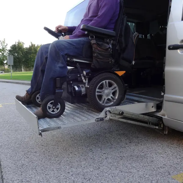 Wheelchair transportation service imagery for accessible medical rides in Alexandria, Virginia